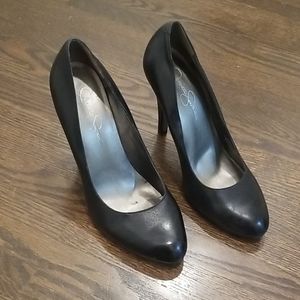 Jessica Simpson black heels